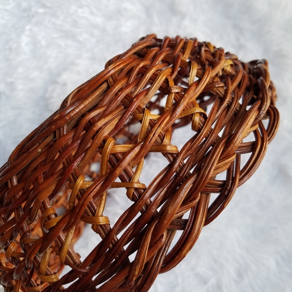 Boho Vintage Wicker Basket - Picture 6 of 12